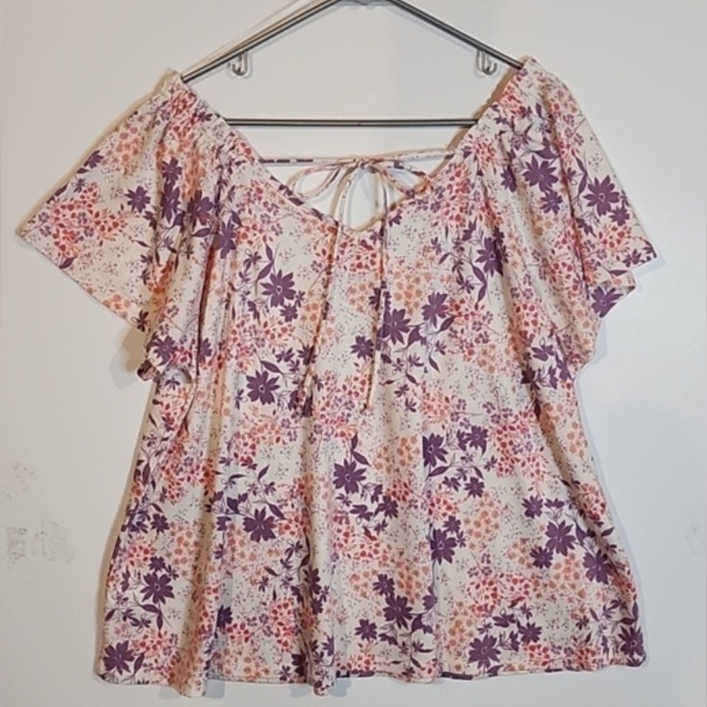 Bobeau Swing Top Short Sleeves NWT Size 1X - Picture 5 of 6